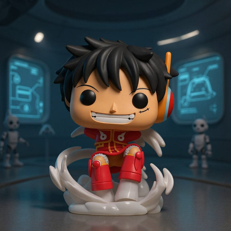 One Piece Egghead Island Monkey D. Luffy Funko Pop! Plus