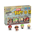 One Piece Monkey D. Luffy Funko Bitty Pop! Mini-Figure 4-Pack - Collectible Vinyl Figure