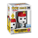 Peanuts Snoopy & Woodstock Flocked Funko Pop! Vinyl Figure