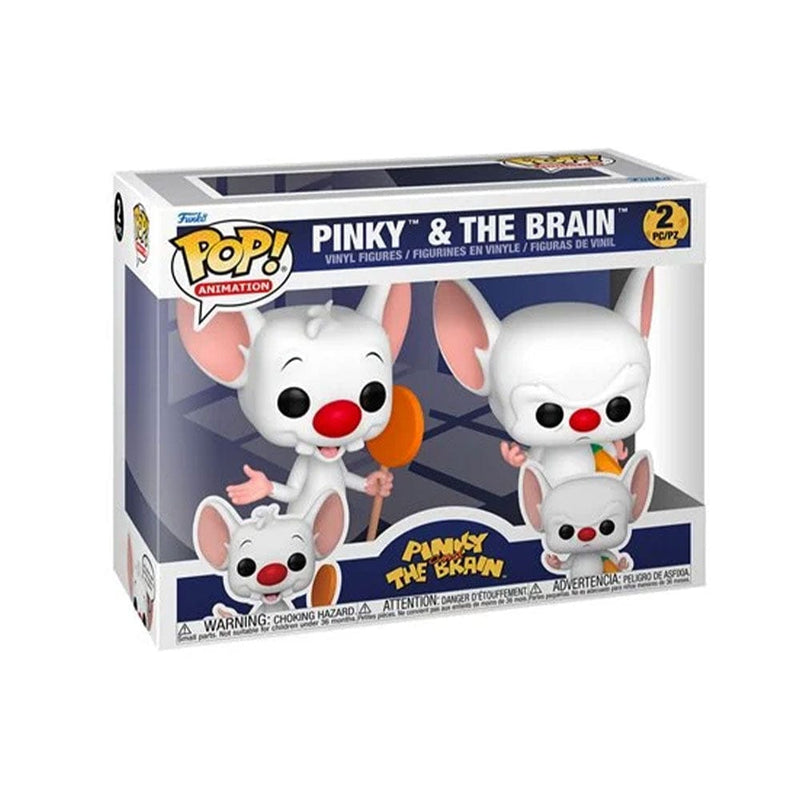 Pinky and The Brain Funko Pop! Vinyl Figure 2-Pack - Collectible Vinyl Figure