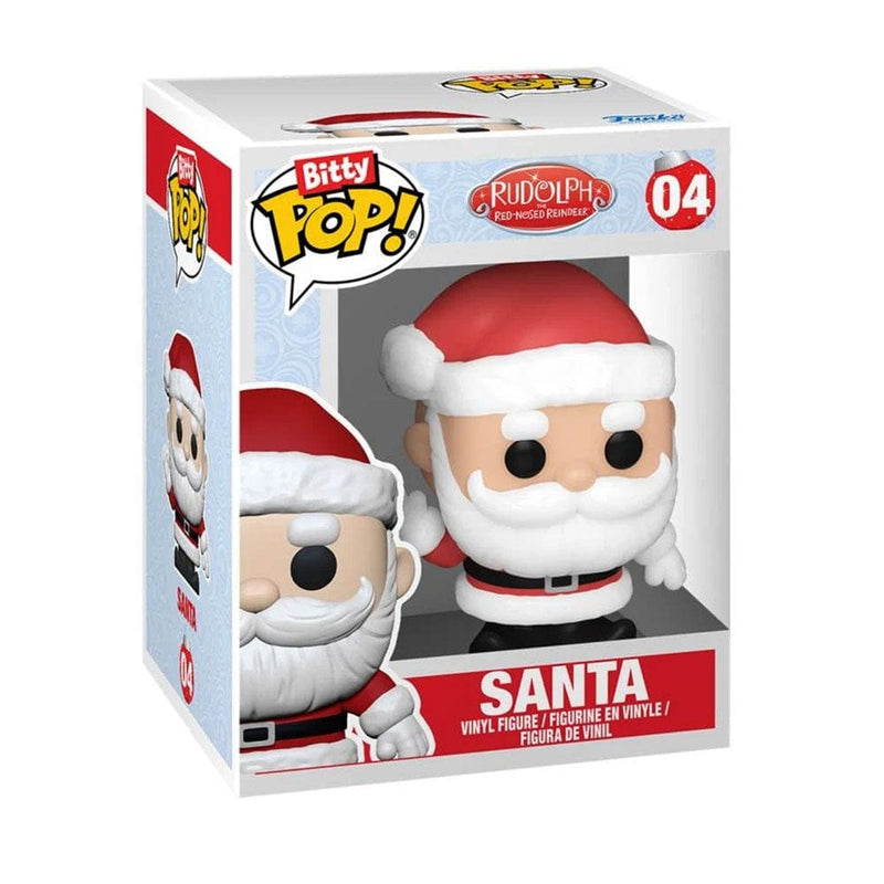 Rudolph the Red-Nosed Reindeer Santa Funko Bitty Pop! Mini-Figure 4-Pack - Collectible Vinyl Figure