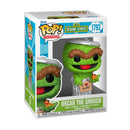 Sesame Street Oscar the Grouch with Slimey Funko Pop!