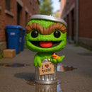 Sesame Street Oscar the Grouch with Slimey Funko Pop!