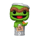 Sesame Street Oscar the Grouch with Slimey Funko Pop!