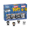 Spider-Man Venom Funko Bitty Pop! Mini-Figure 4-Pack - Collectible Vinyl Figure
