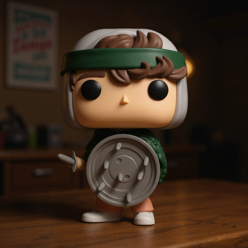 Stranger Things S4 Dustin With Shield Funko Pop! Vinyl Figure