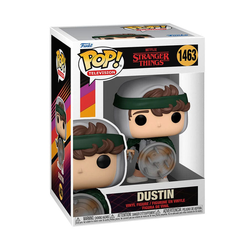 Stranger Things S4 Dustin With Shield Funko Pop! Vinyl Figure