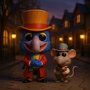 The Muppet Christmas Carol Charles Dickens with Rizzo Funko Pop