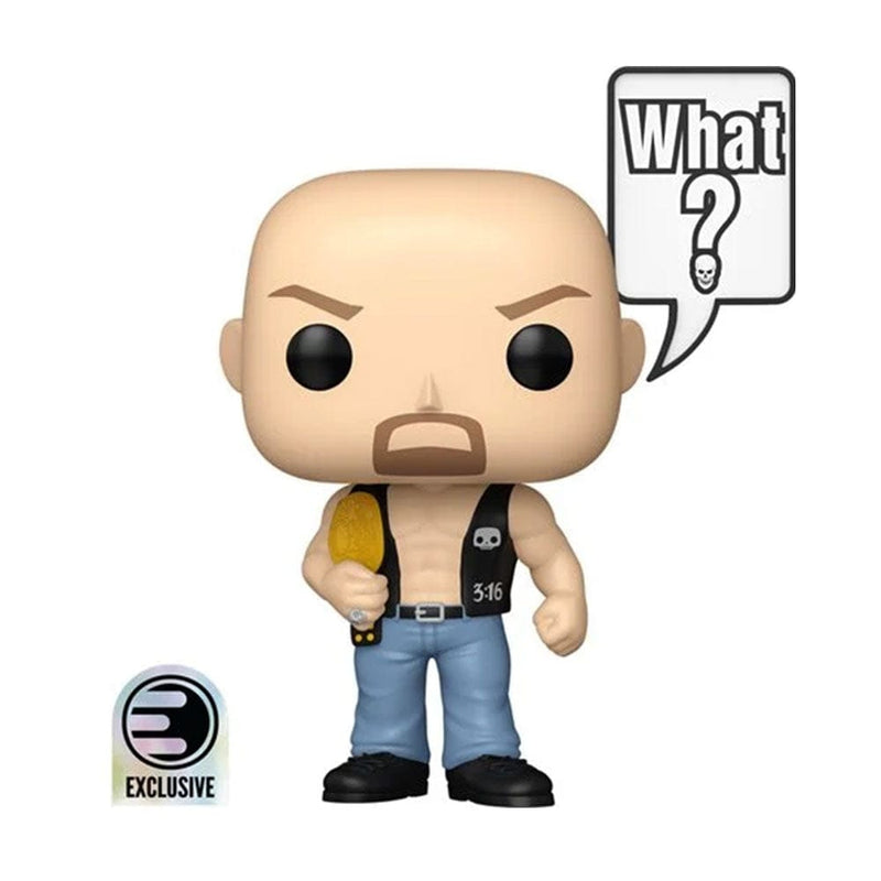 WWE Stone Cold Steve Austin (What?) Pop! Sayings Funko Pop! Vinyl Figure