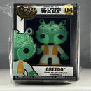 Funko Pop Large Enamel Pins Star Wars Greedo | Jays Pops N Stuff.
