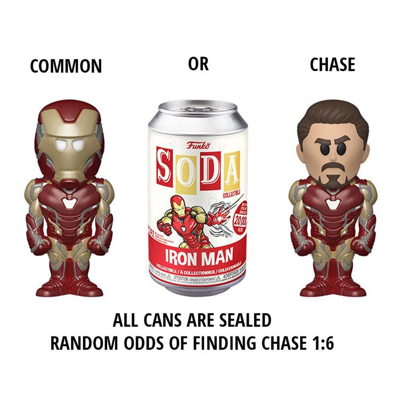 Funko Soda Marvel Iron Man | Jays Pops N Stuff.