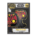Funko Pop Pins LG Enamel STAR WARS: Darth Maul SKU STPP0019 UPC 671803385924
