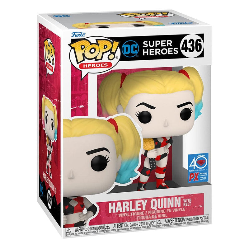 Funko Pop DC PX Exclusive Harley Quinn with Belt 64947 889698649476