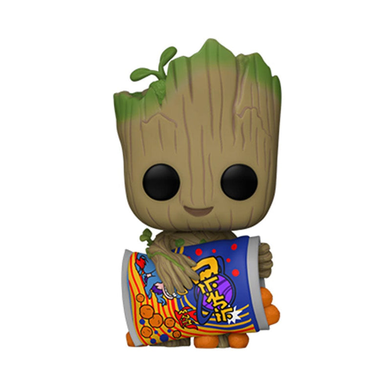 Funko Pop Marvel I am Groot Groot With Cheese Puffs 70654 889698706544