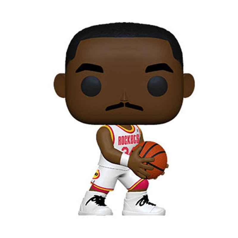 Funko Pop NBA Legends Hakeem Olajuwon Rockets Home Uniform | Jays Pops N Stuff.